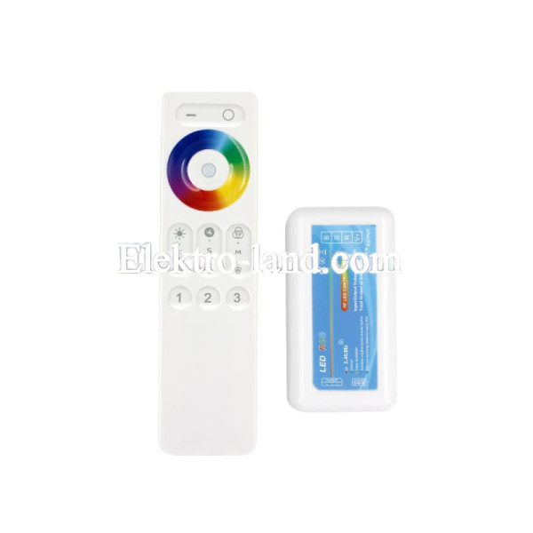 RGB Контроллер RF 18A 2.4G DC12-24V Радио - Сенсорный 11 кнопок